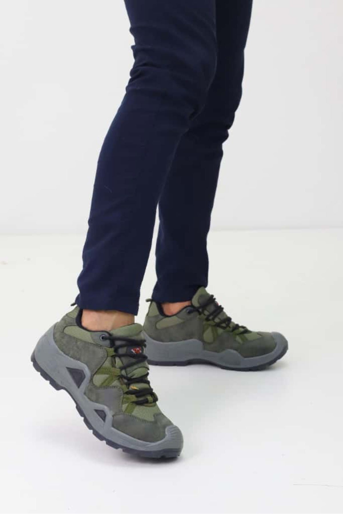 Unisex Siyah Kısa Trekking 4 Mevsim Günlük Bot Bootie NLD1138