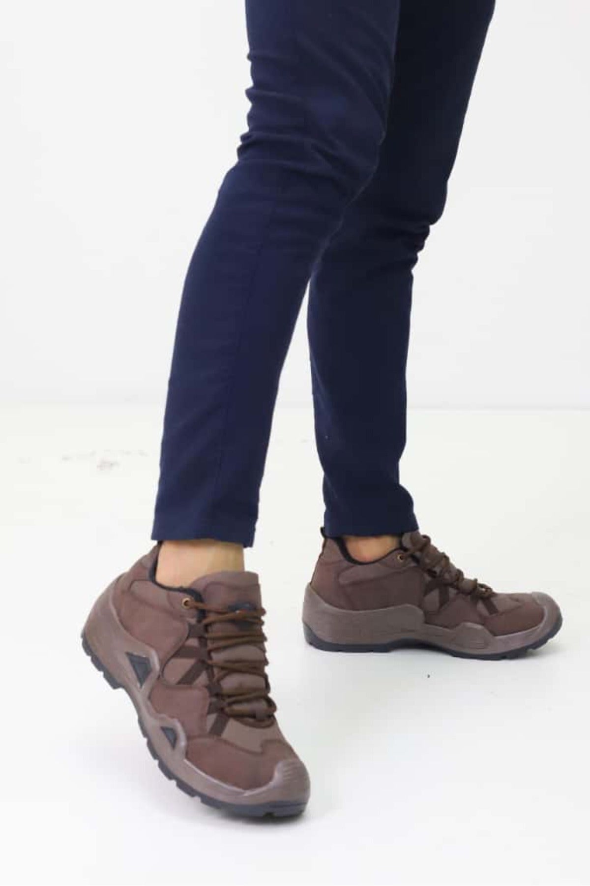 Unisex Siyah Kısa Trekking 4 Mevsim Günlük Bot Bootie NLD1138